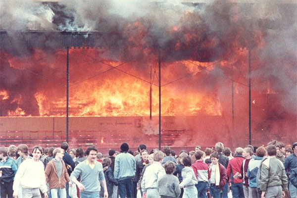 The Bradford City stadium fire was the worst fire disaster in football history  killing 56 and injuring at least 265 people