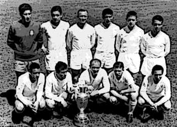 Real Madrid won five consecutive football tournaments from 1955-1960.