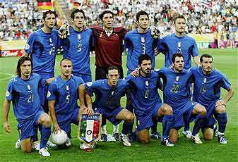 National Football Team of Italy, 2006 World Cup