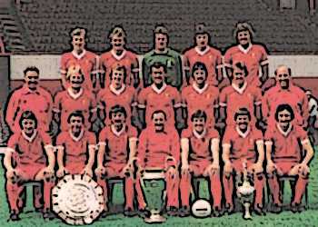 Liverpool squad from England -  EUFA Champions League champion from 1977, 1978, 1981