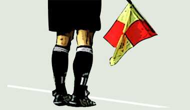 Soccer referee flag signals are the standard form of communication with a referee.