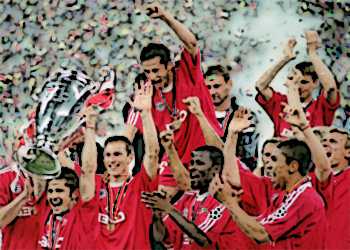 UEFA Champions League 2001 Champion - Bayern Munich of Italy
