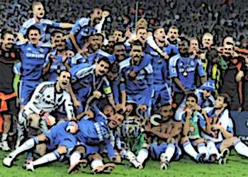 English top team Chelsea, became the UEFA 2012 Champions League champion by disposing Bayern Munich