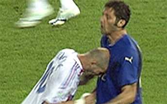 Zidane head butt story